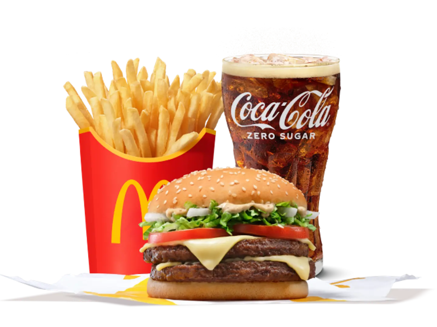 وجبة دبل بيج تايستي الحجم الكبير