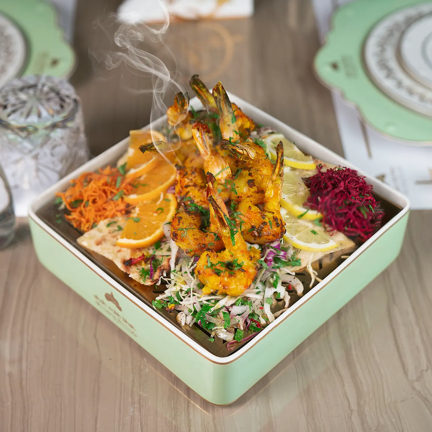 Tandori Garlic Shrimp