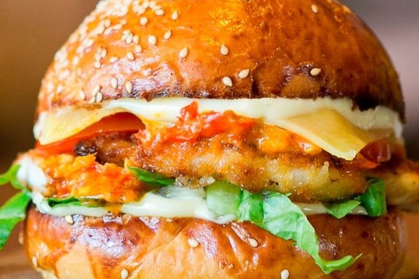 Beef Burger With Cheese
