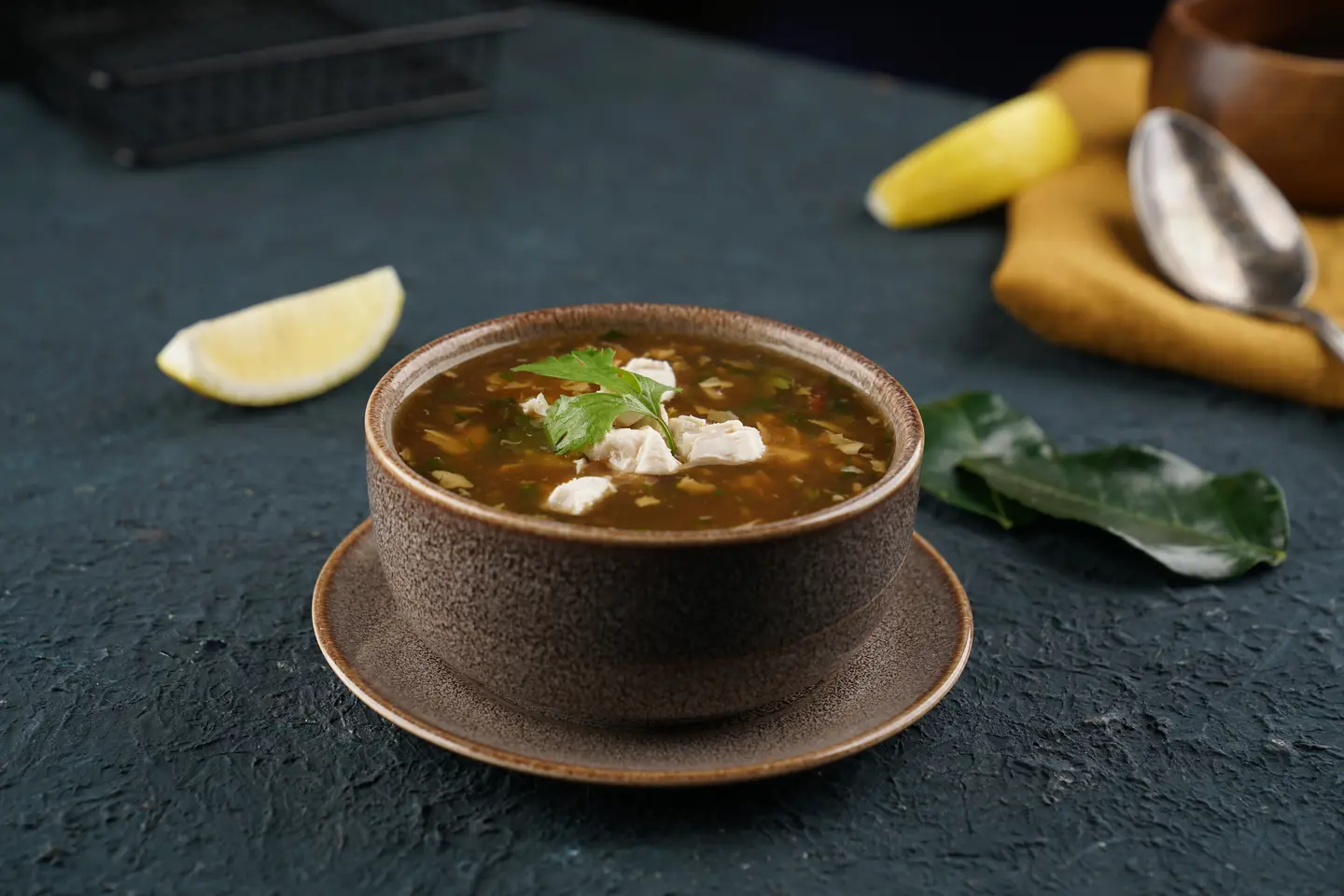 شوربه اسلوب الخاصه دجاج