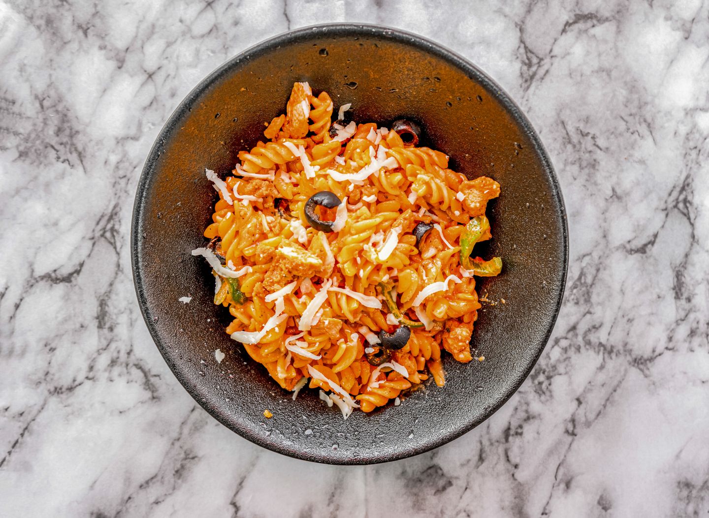 Red Pasta With Chicken
