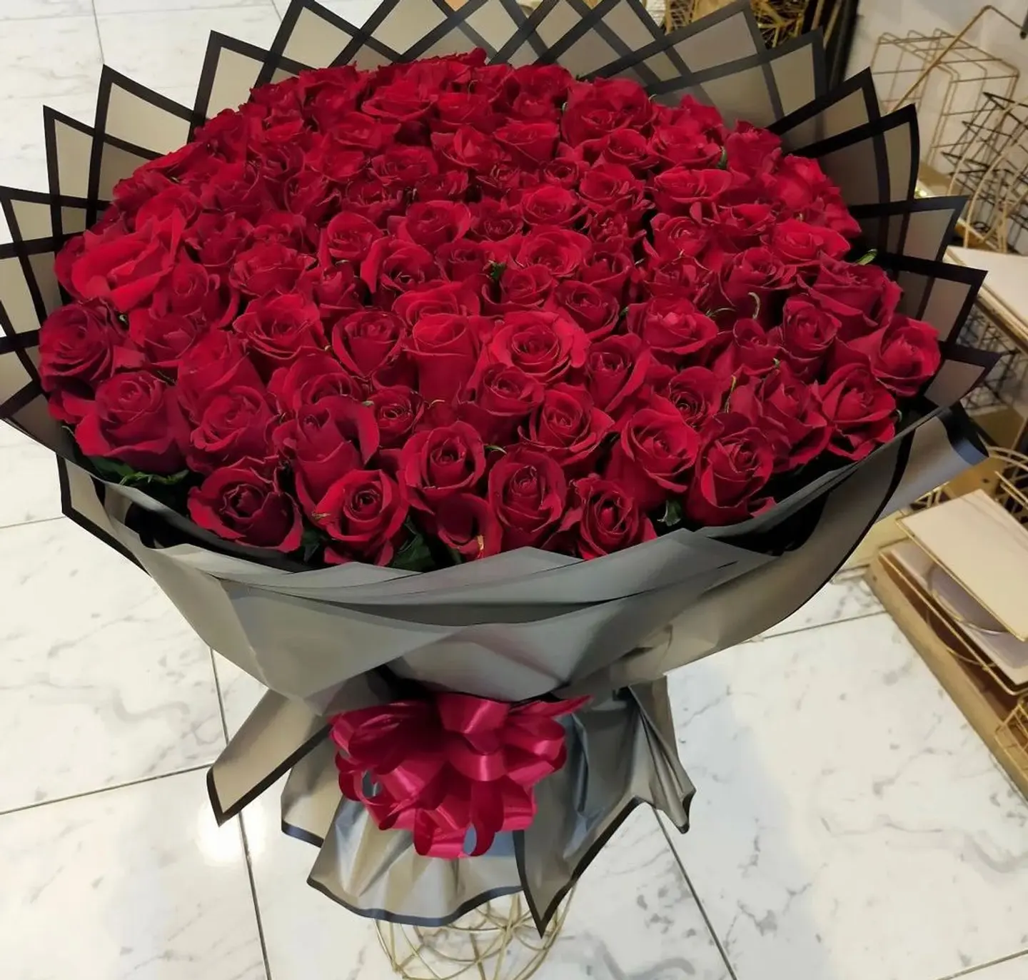 بوكيه ترف الورد