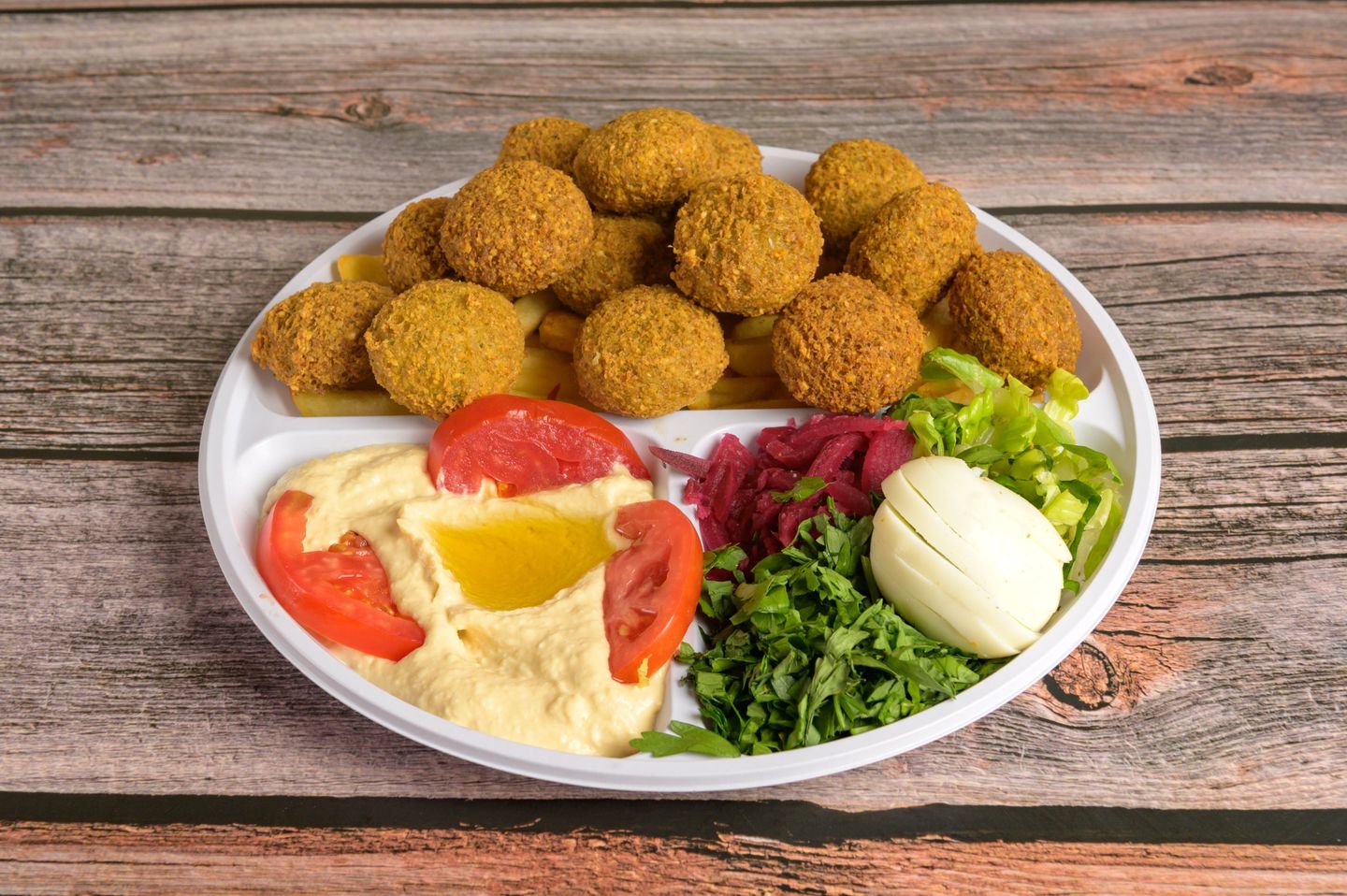 صحن فلافل - صغير