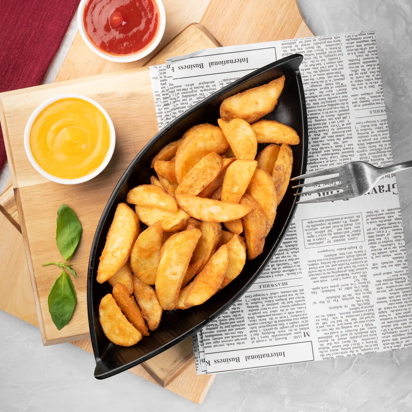 بطاطا ودجز بالجبنة