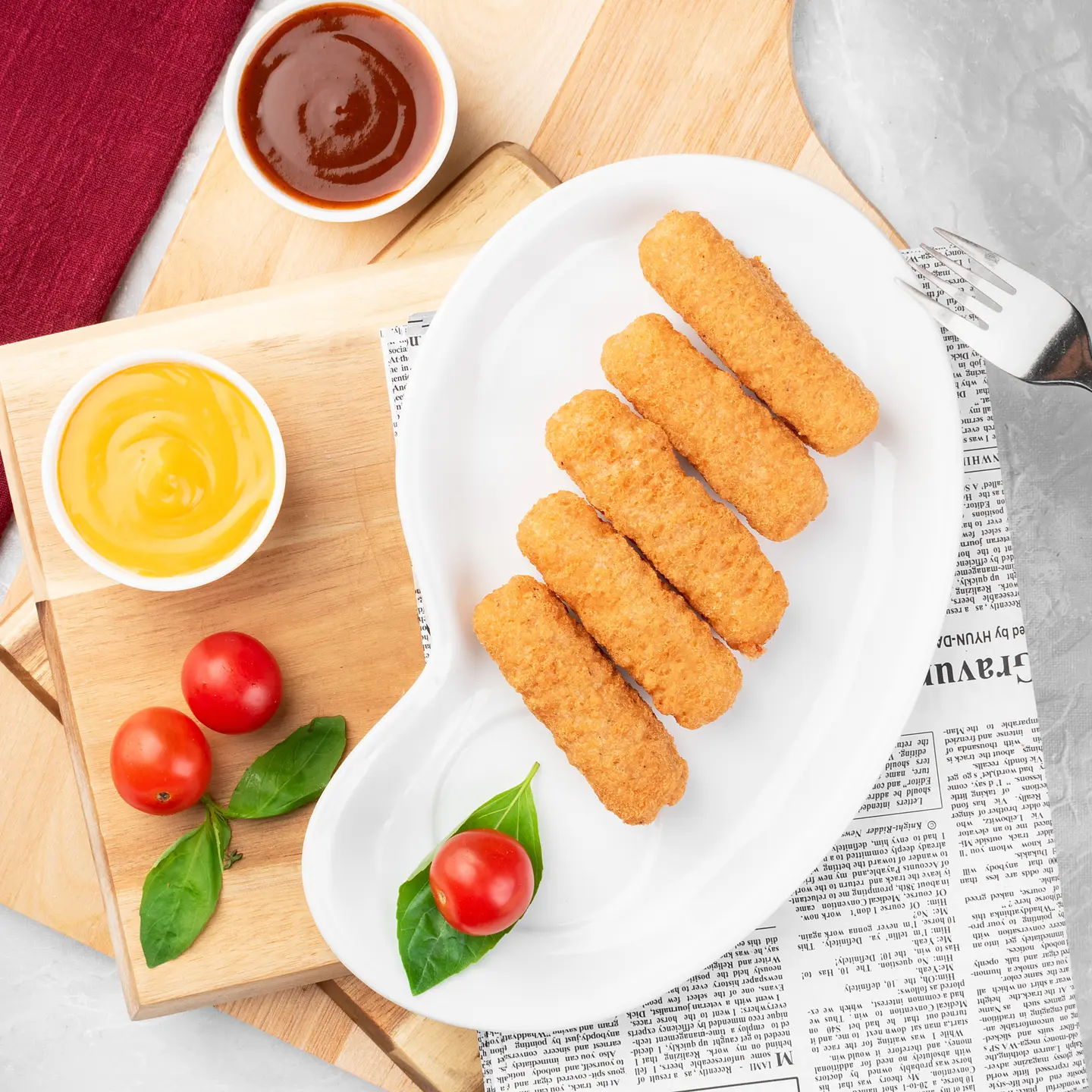 اصابع الموزاريلا