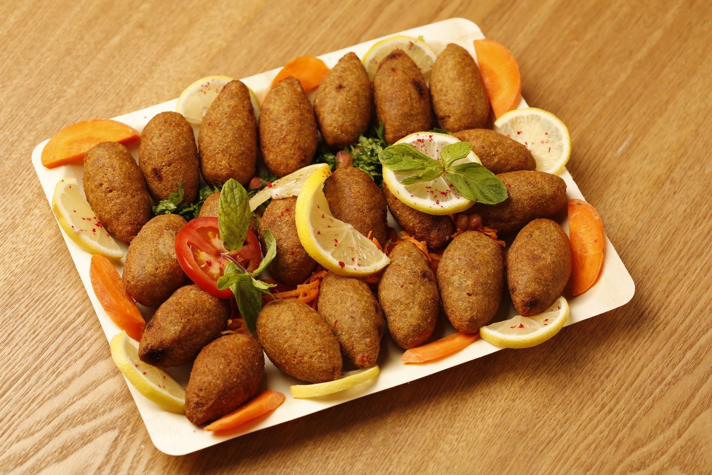 Fried Kibbeh Piate - Chickens