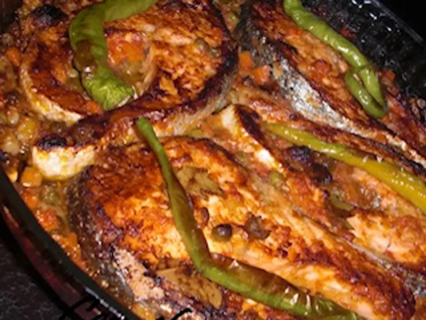 Oven Baked Kingfish