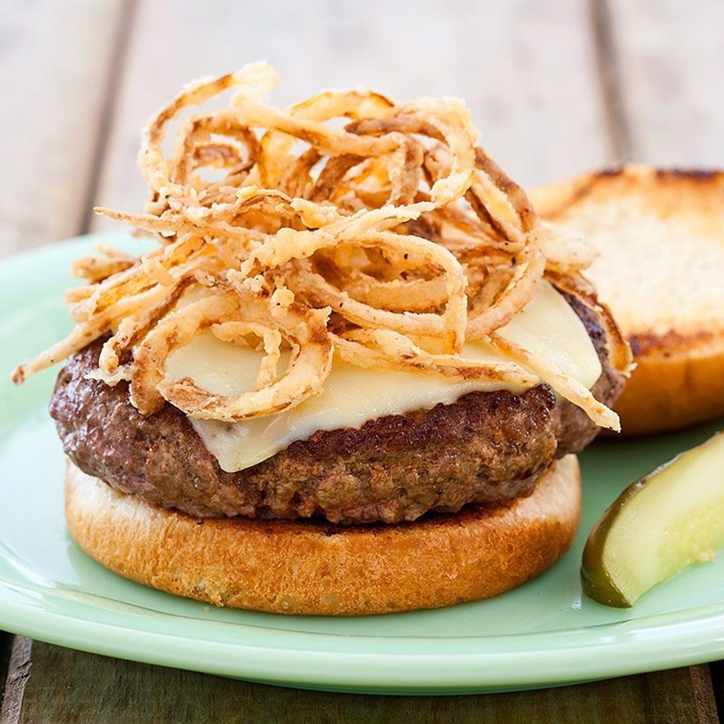 Onion Rings Burger