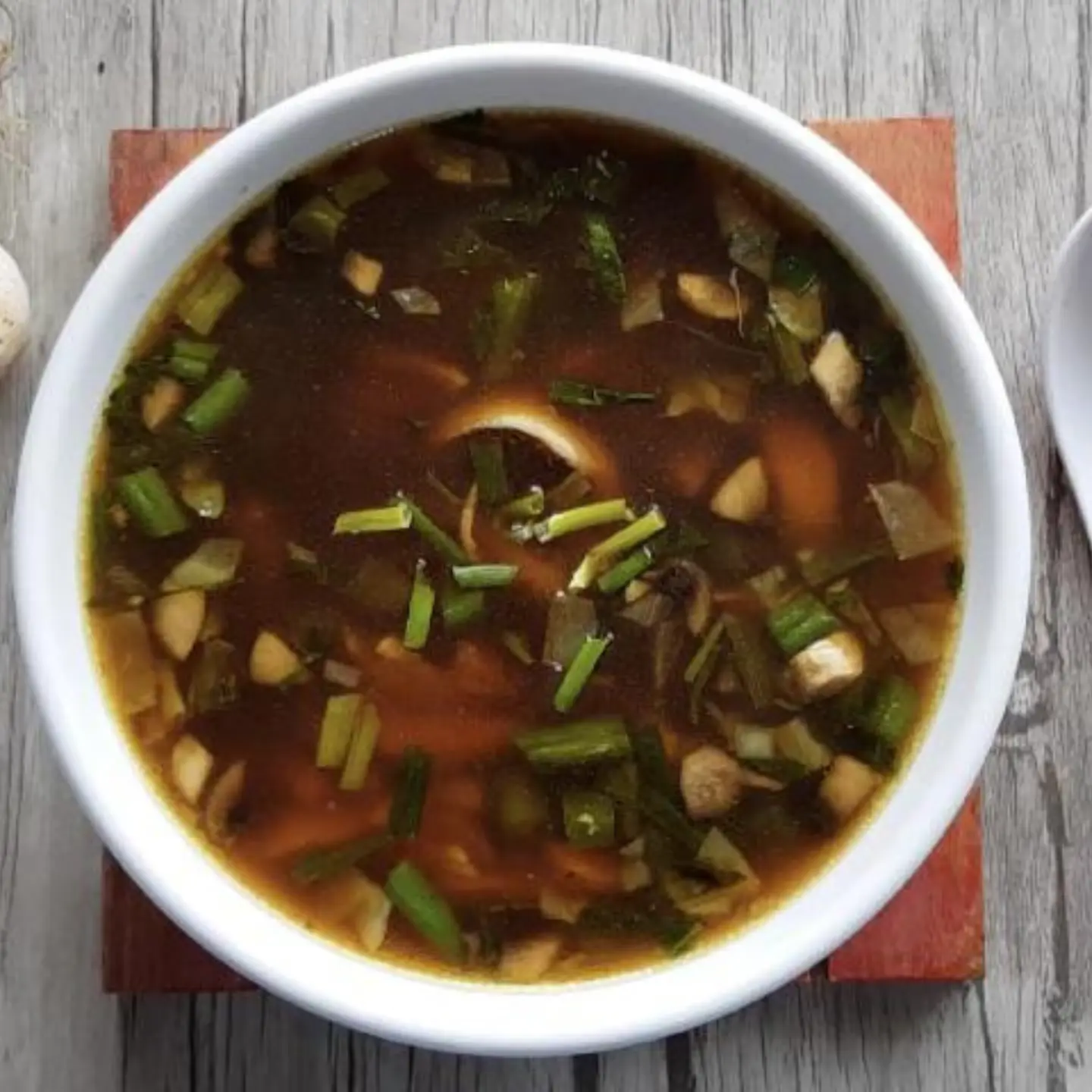 Hot & Sour Soup - Vegetarian