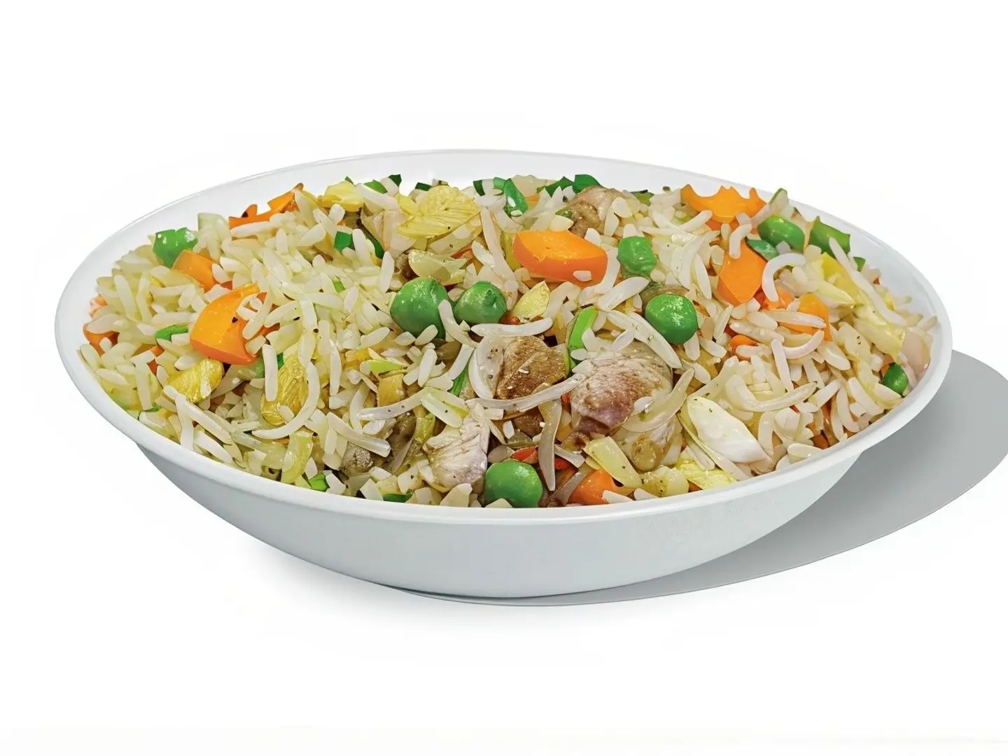أرز مقلي شانغهاي بالبيض