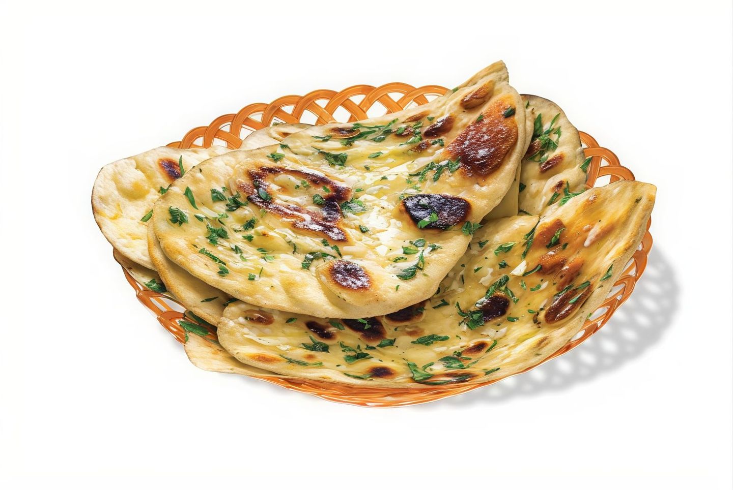 Butter Garlic Naan Bread