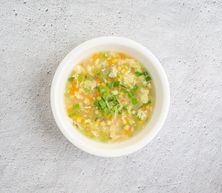 شوربة الدجاج بالذرة الحلوة