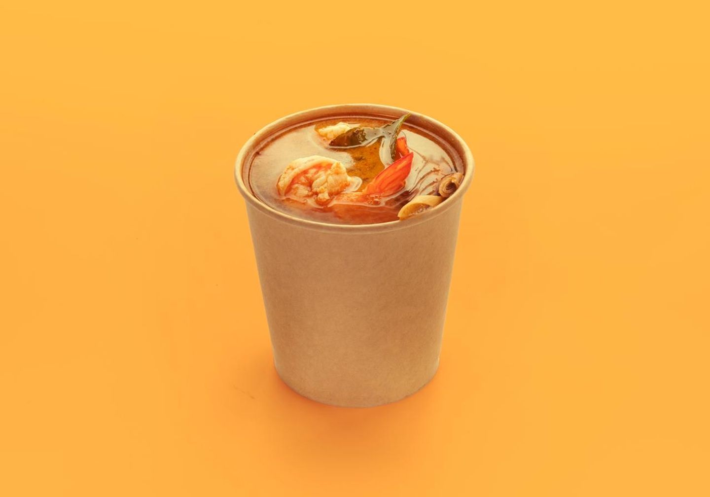 شوربة توم يوم بالجمبري