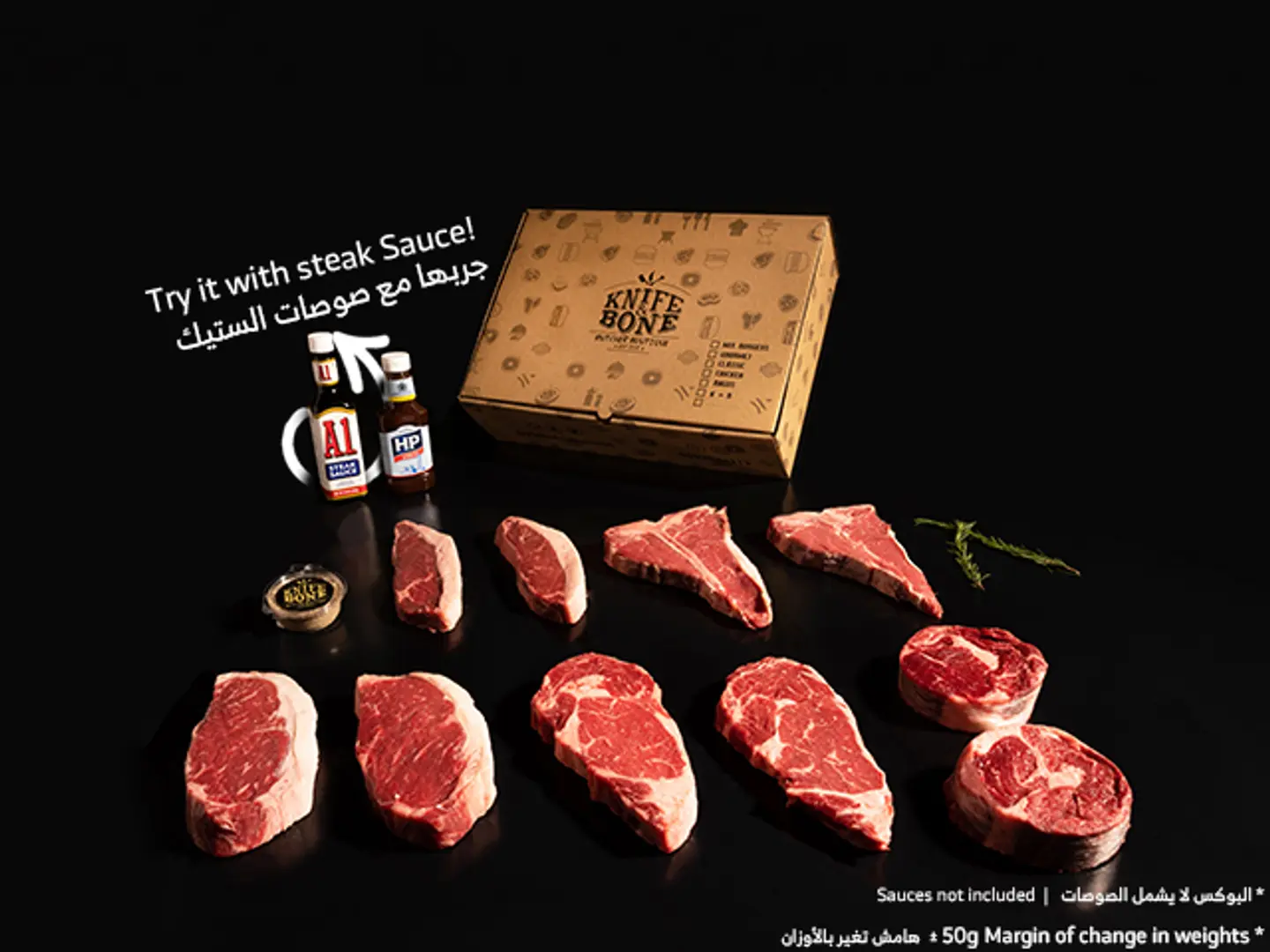 10 Pc Steak Box
