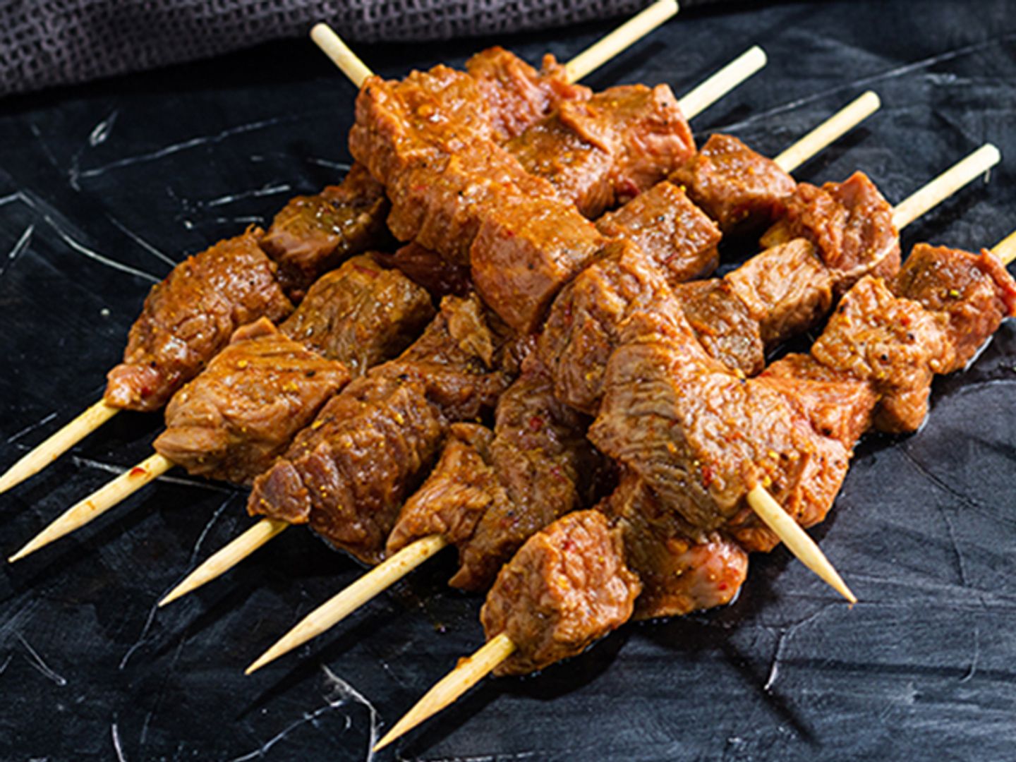 Marinated Beef Skewers