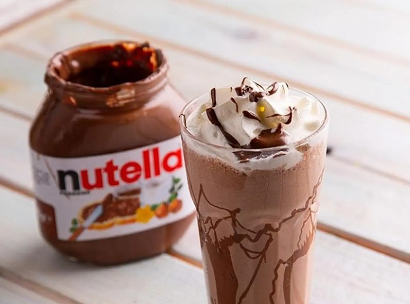 Nutella Milk Shake