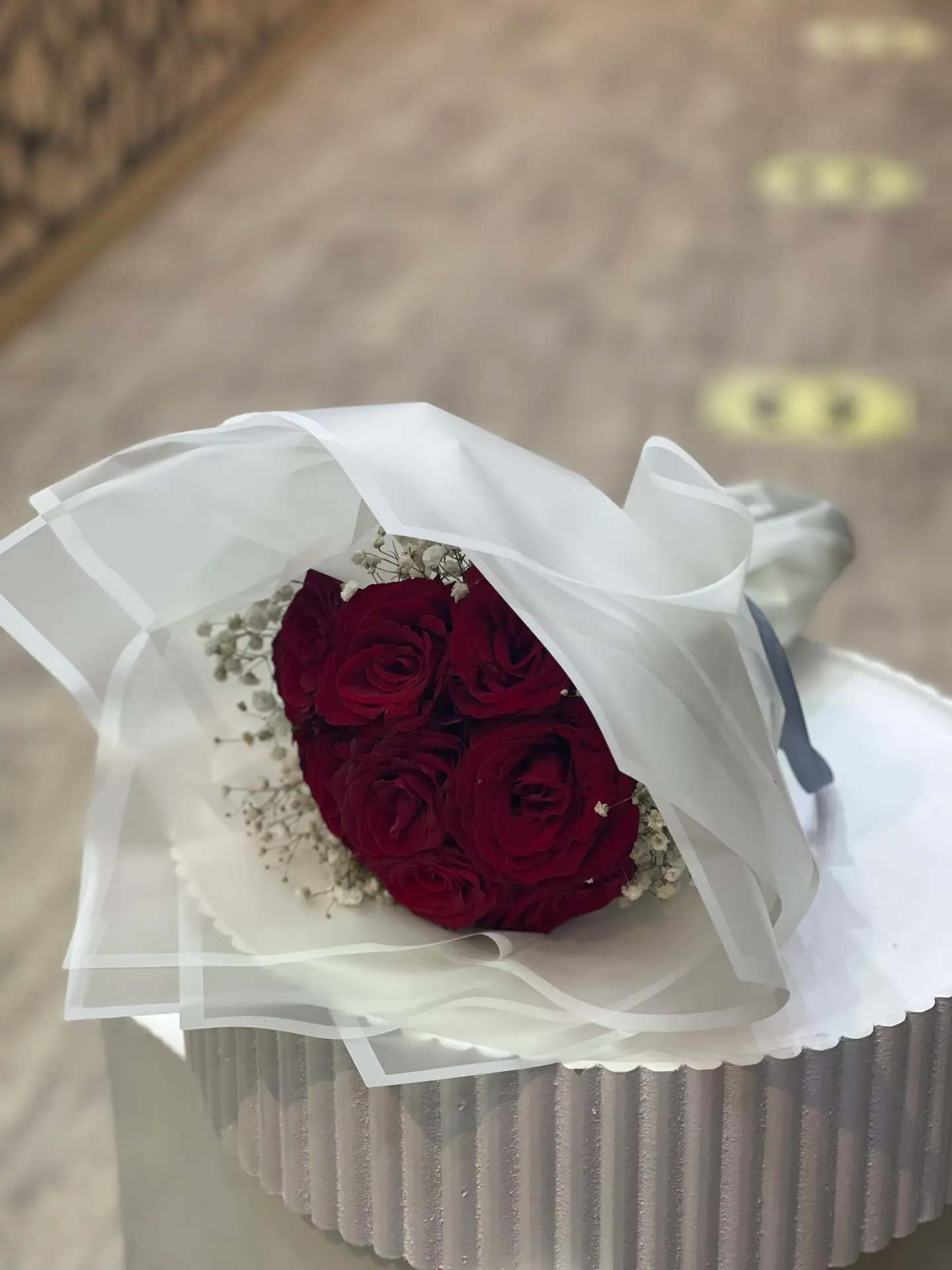 Red Roses Bouquet, 10 Pieces
