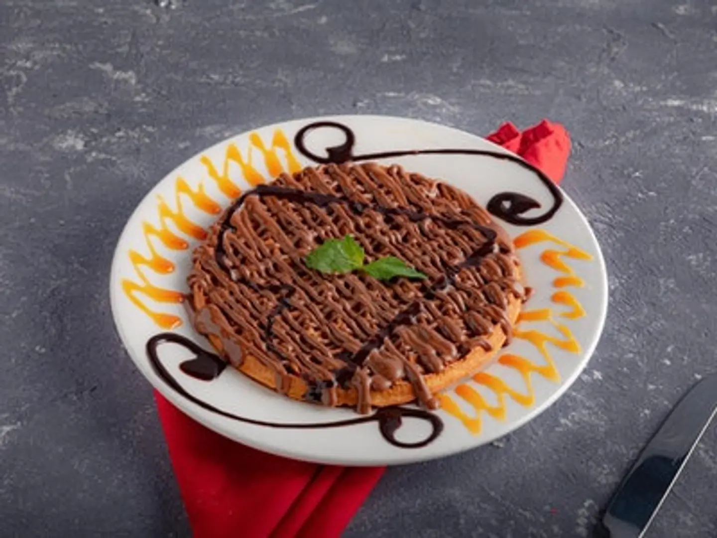 Chocolate Waffle