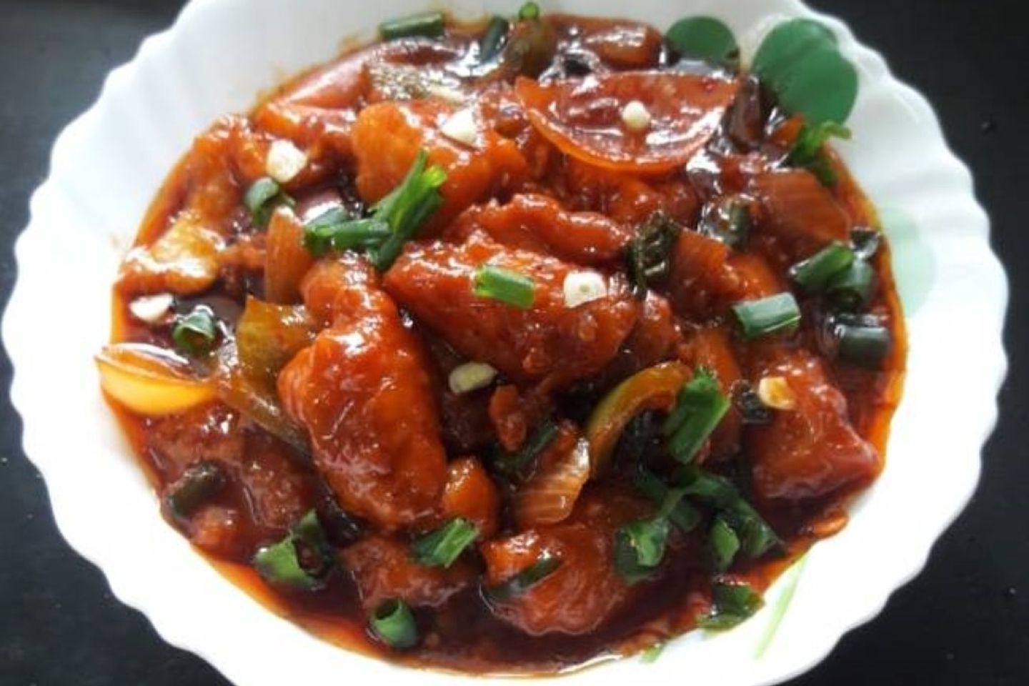 Garlic Fish Gravy   Basa Fish