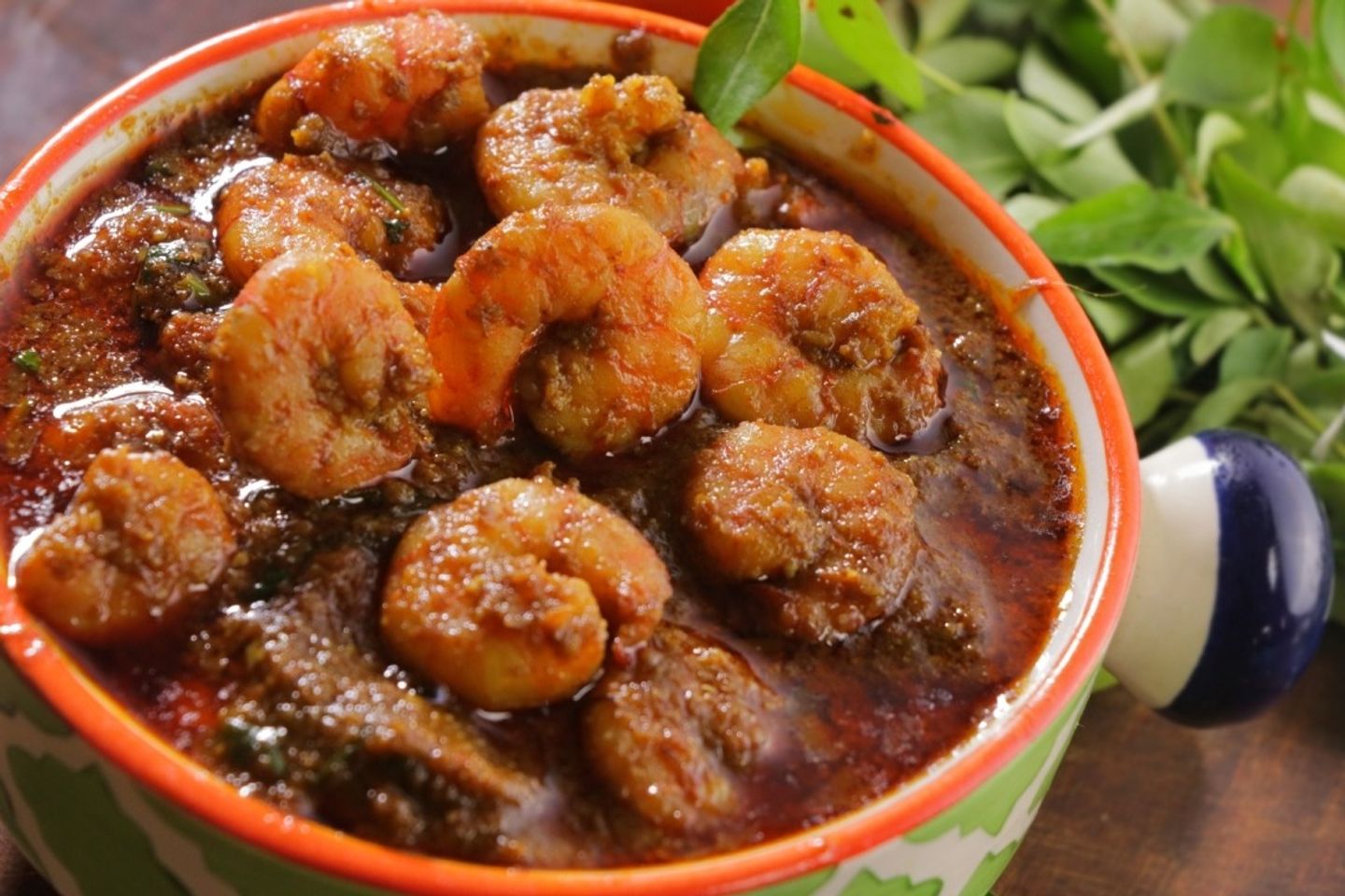 Chilly Prawns Gravy