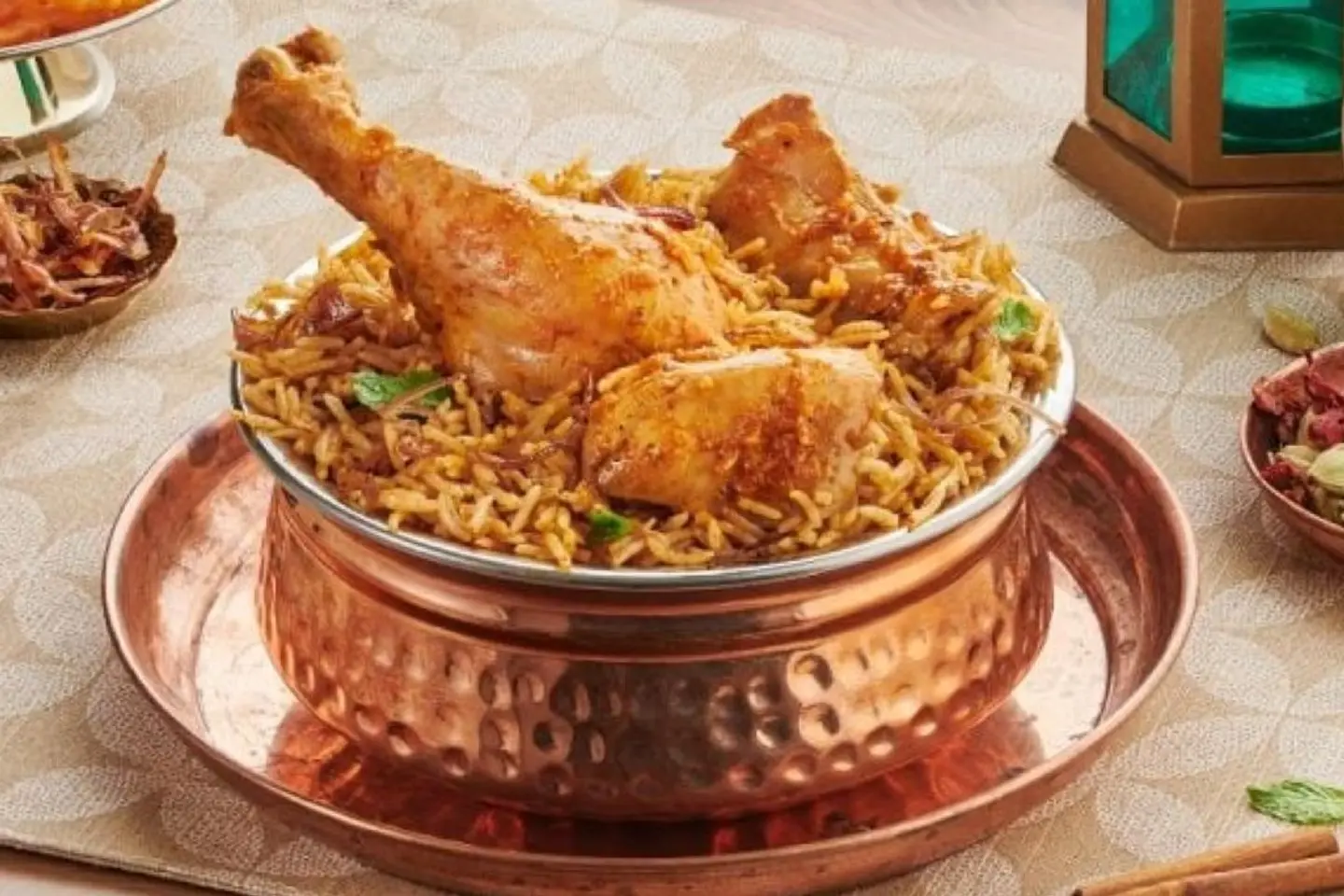 Fried Chicken Biriyani