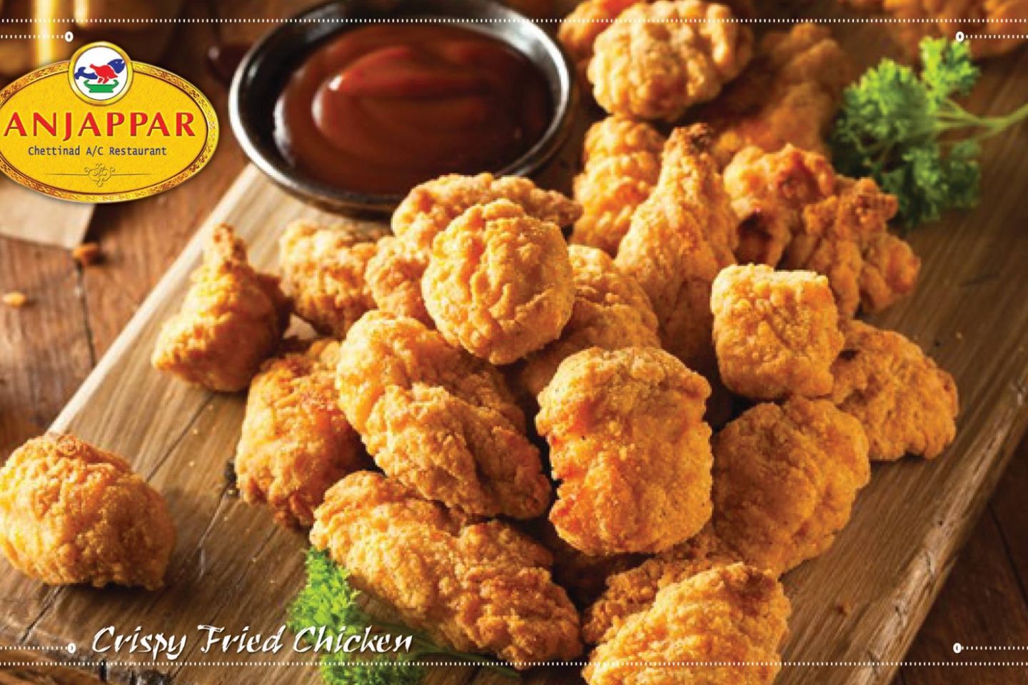 Anjappar Fried Chicken Half