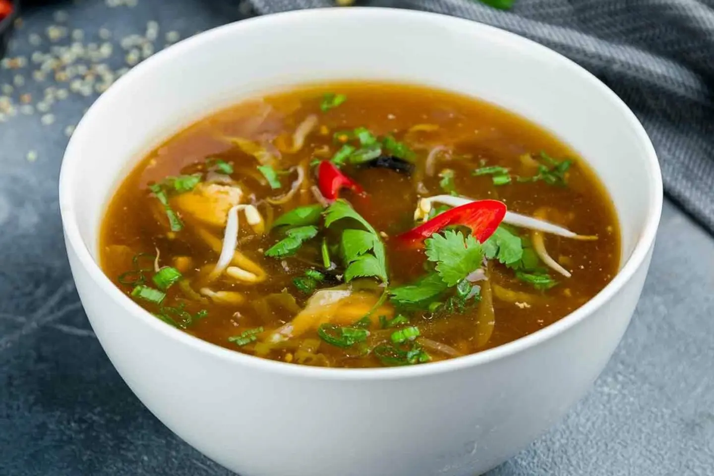 Hot And Sour Soup Chicken