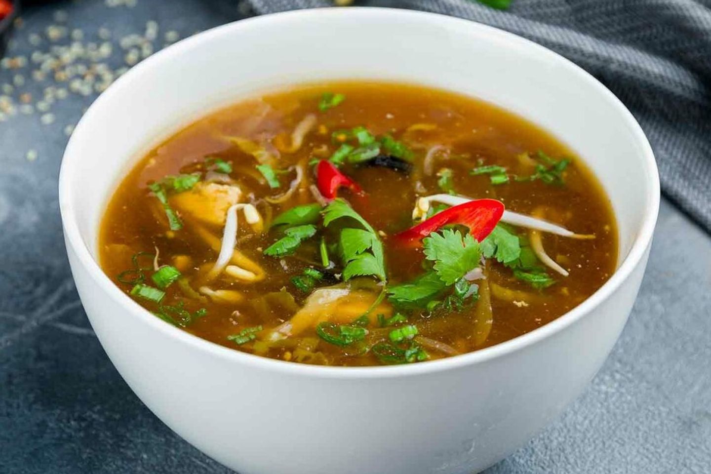 Hot And Sour Soup Chicken