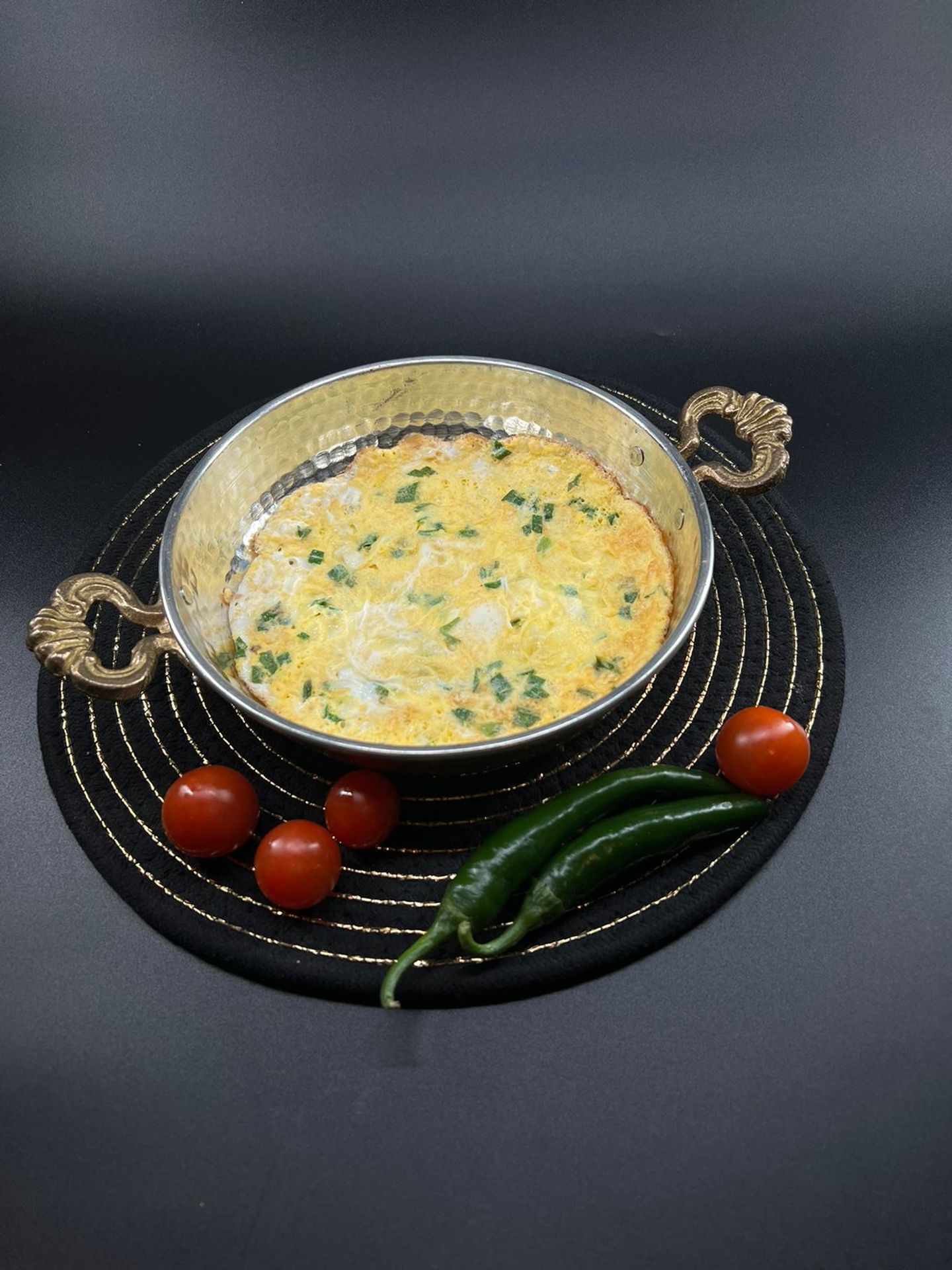 Eggs With Leek Vegetables