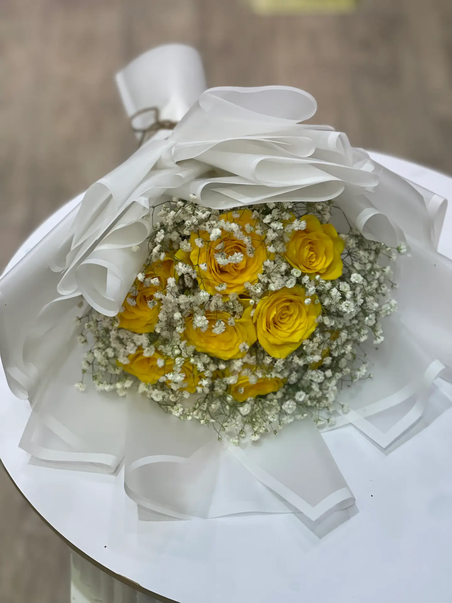 Yellow Roses Bouquet