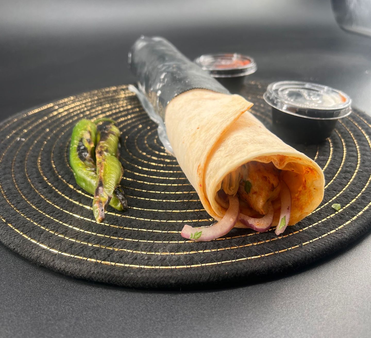 Sandwich Of Chiken Kebab