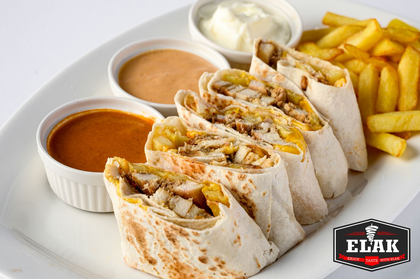 Chicken Arabic Shawarma Plate - Large