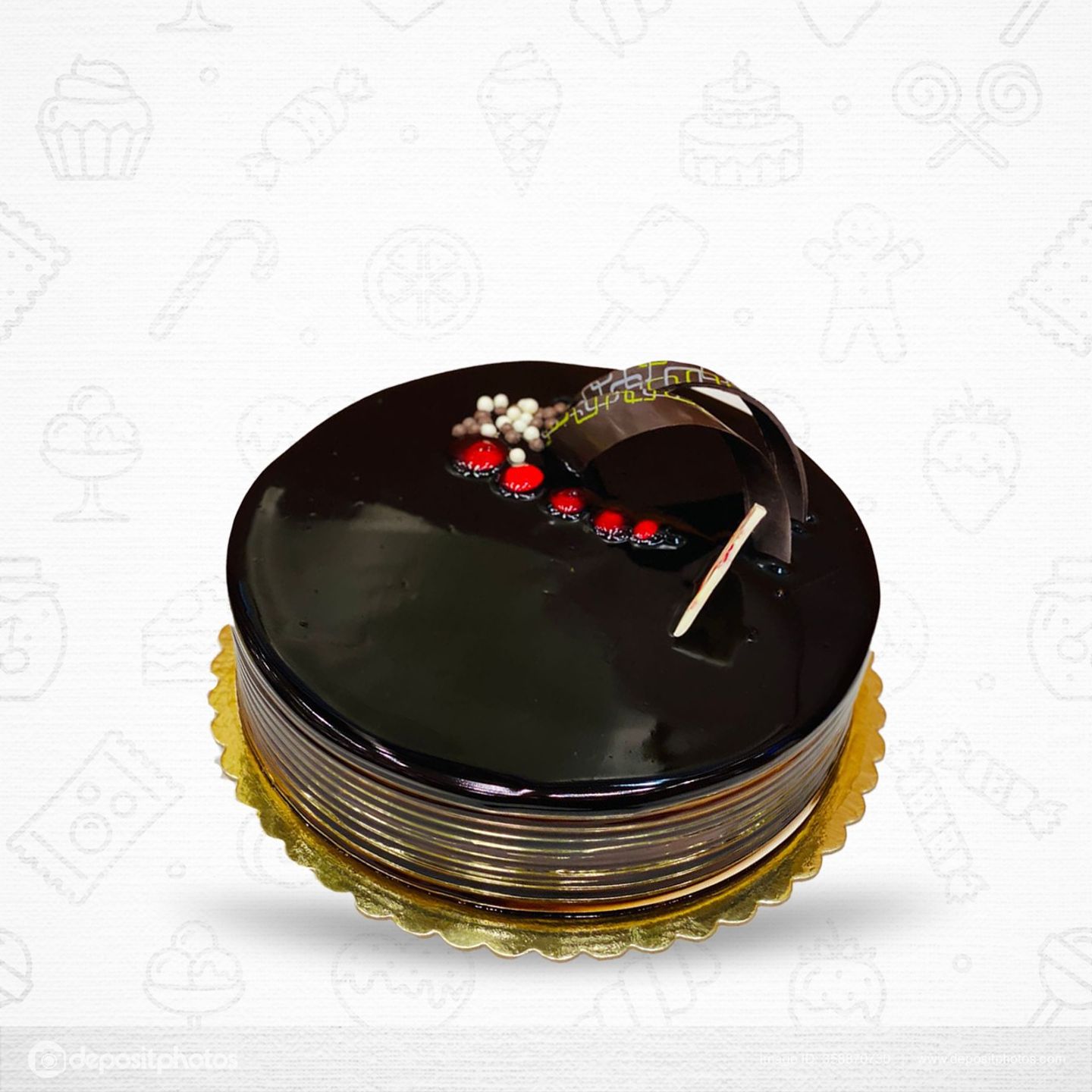 Large Tart Chocolate