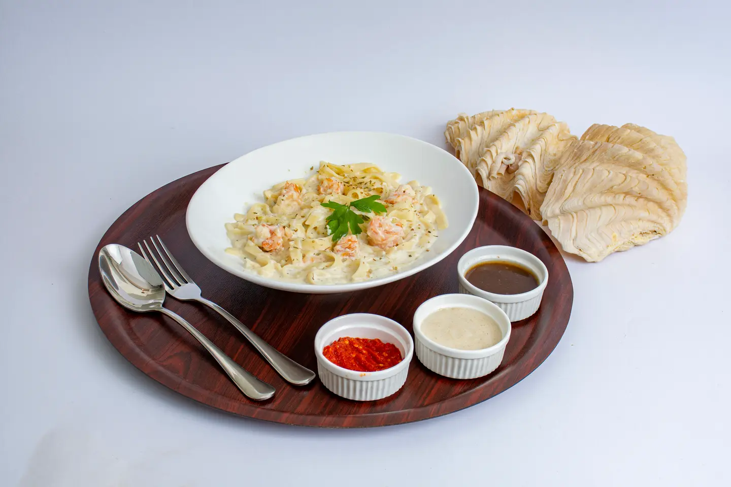 Shrimp Fettuccine Pasta