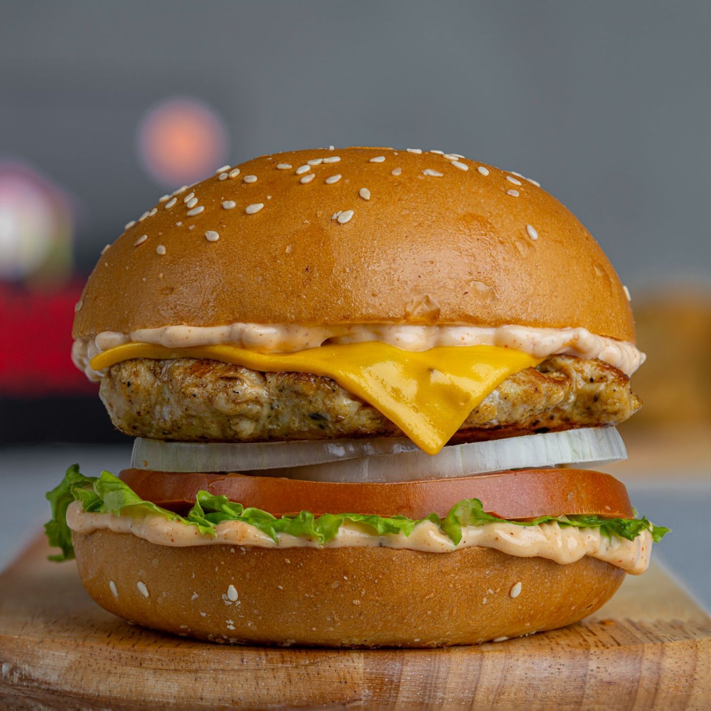 Single Chicken Burger