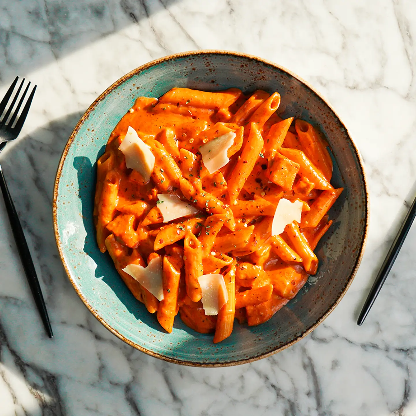 Buttered Chicken Pasta