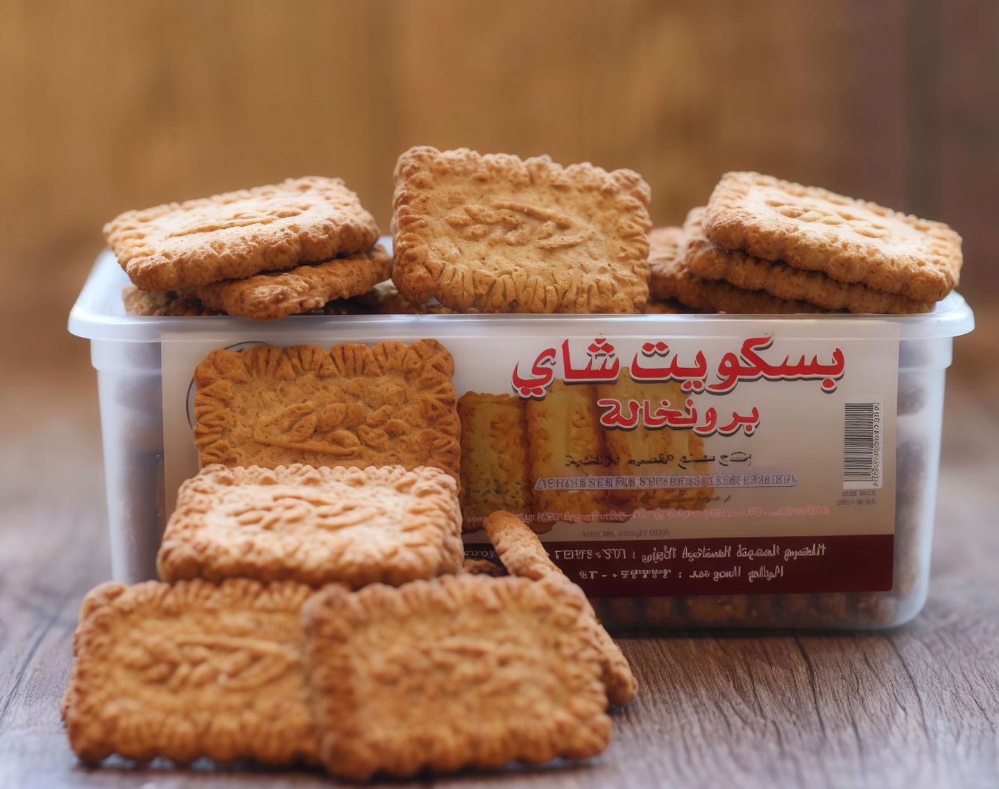 بسكويت شاي بر ونخالة