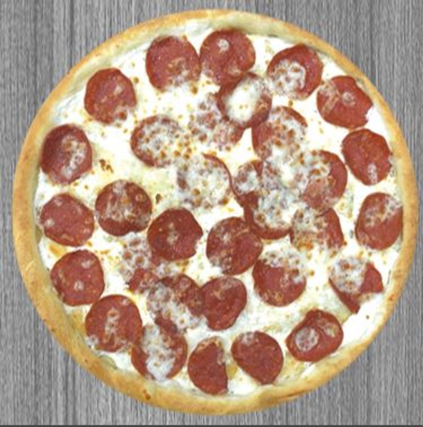 Cream Cheese And Pepperoni Pizza