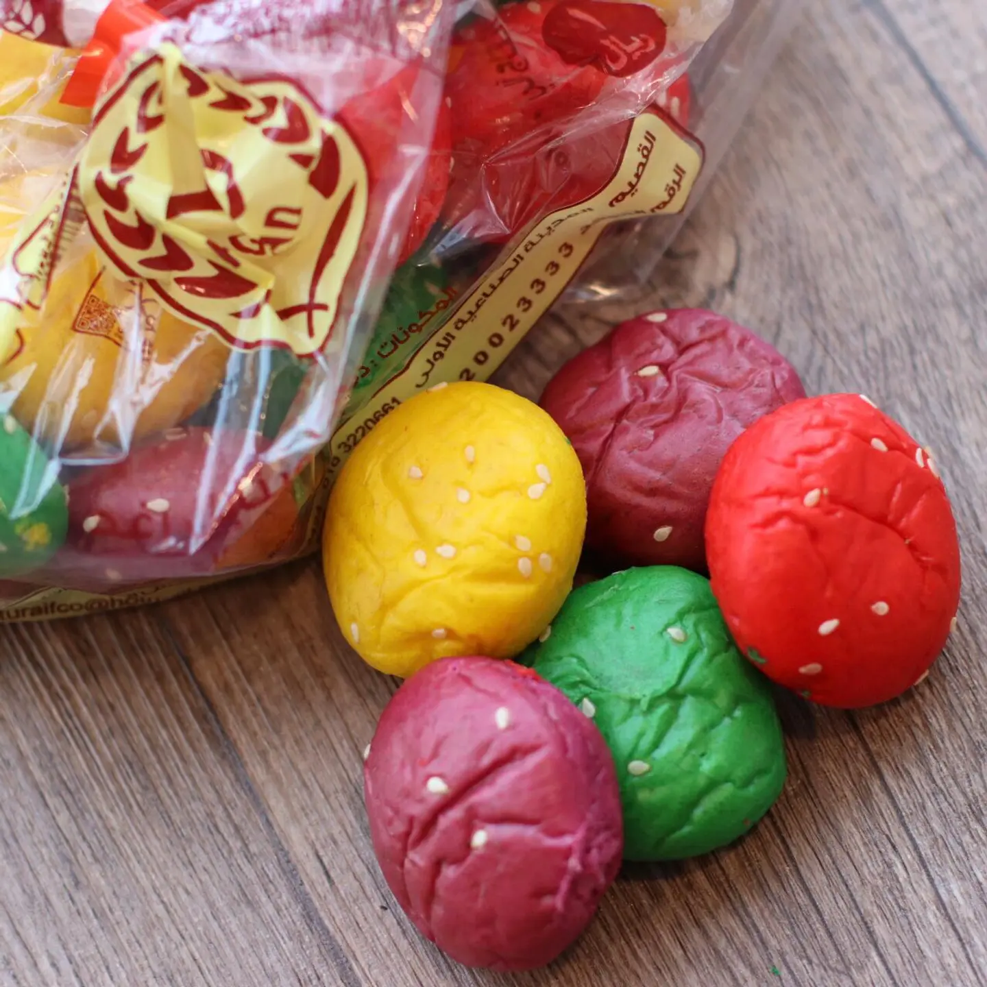 Colored Mini Burger
