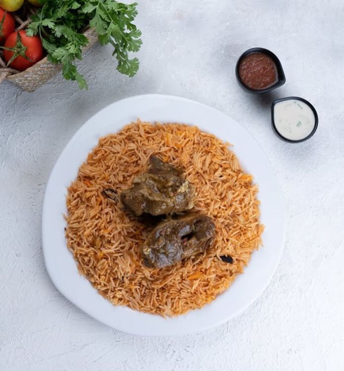 أرز بخاري باللحم  - لشخص