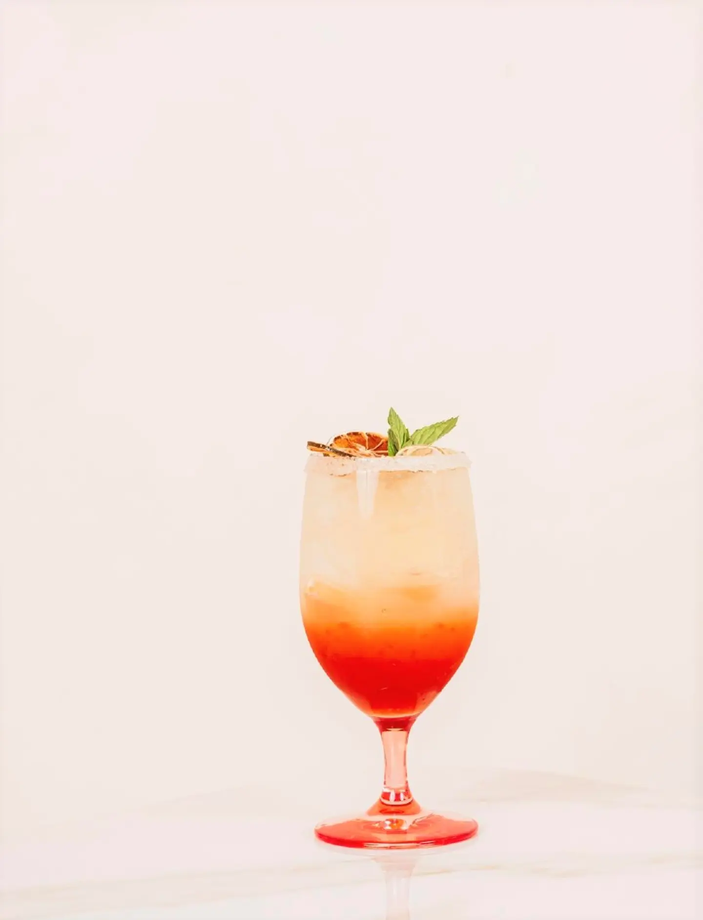 Peach Basil Cooler