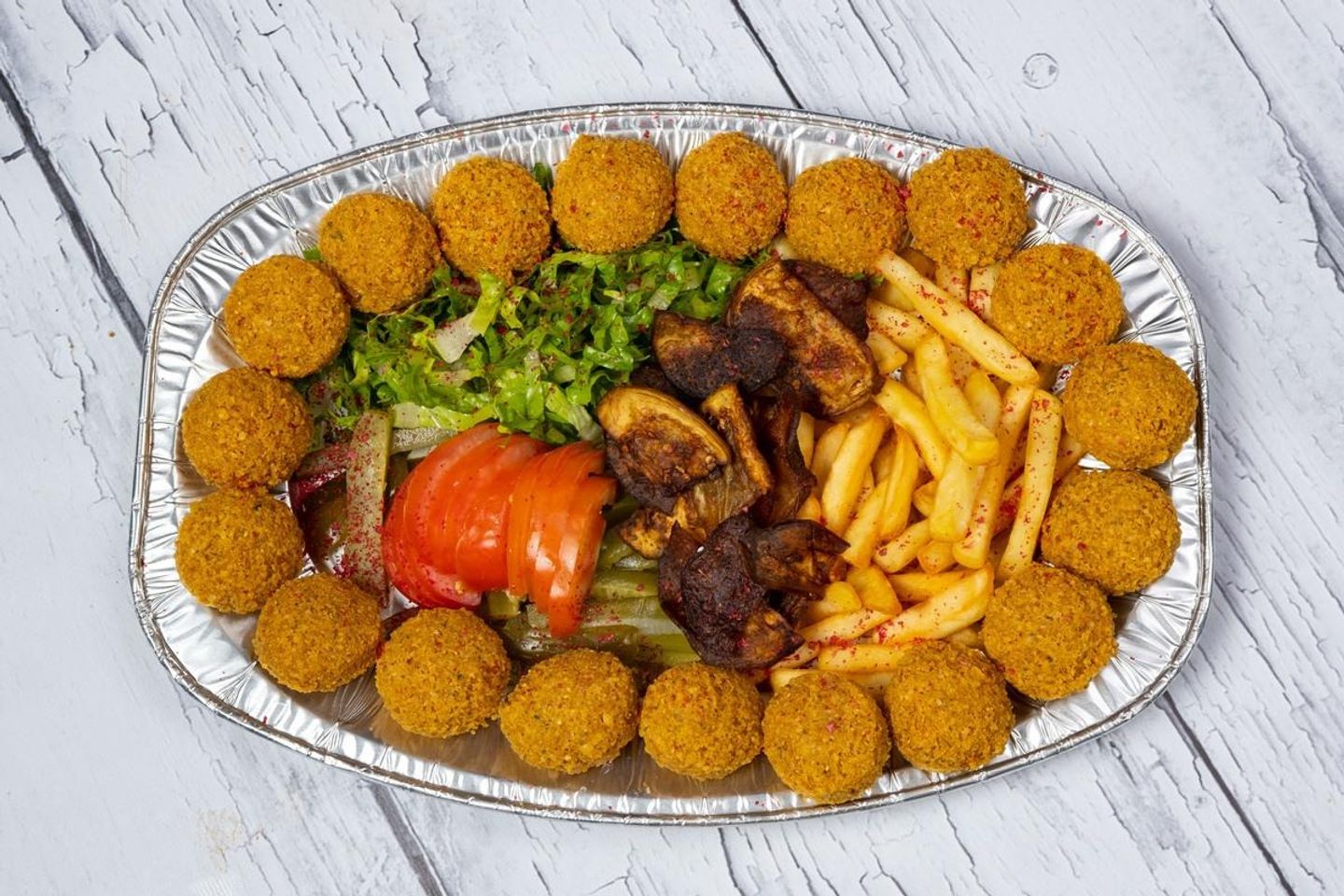 صحن فلافل