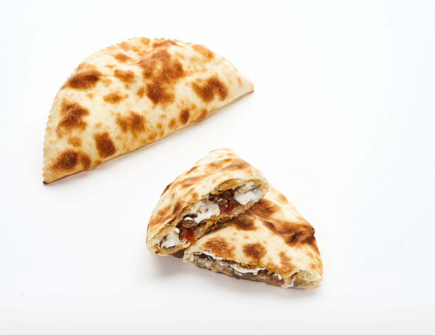فطيرة كبدة مع جبن
