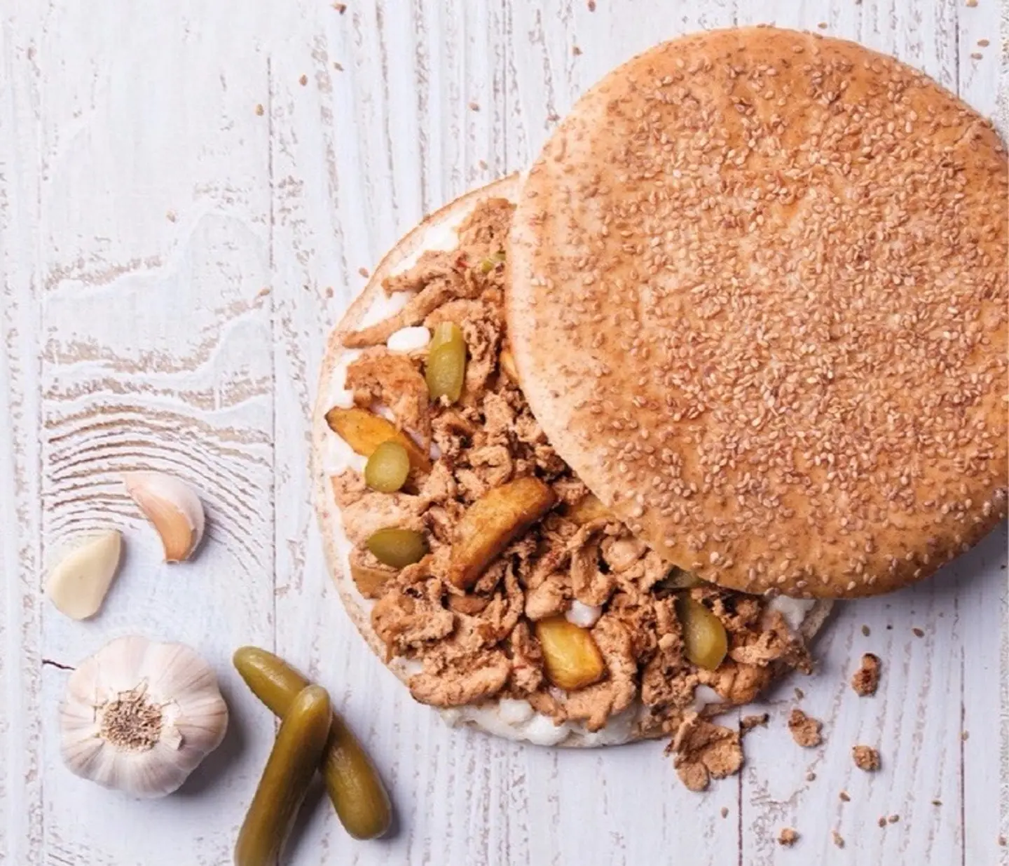 Moroccan Bashka Sandwich