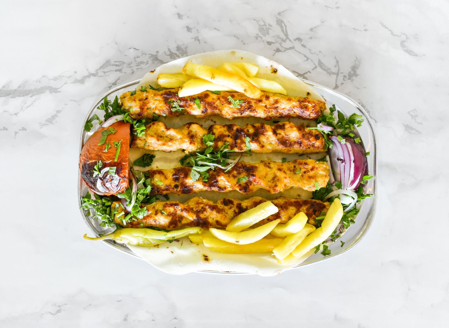 كباب دجاج (نص كيلو)