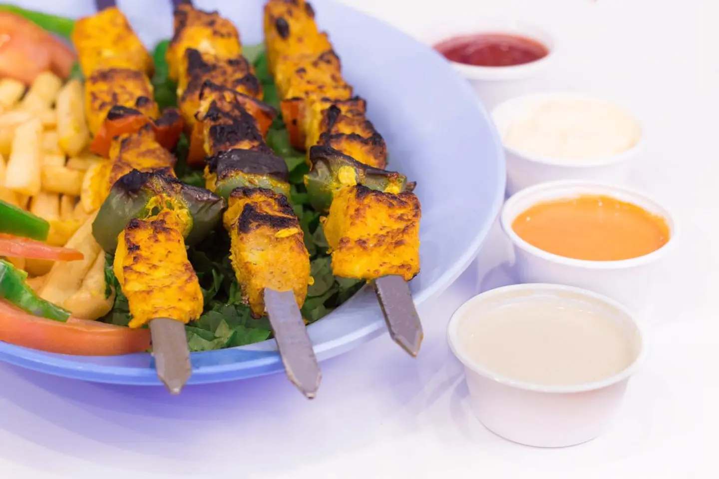 سمك فيليه مشوي - وسط