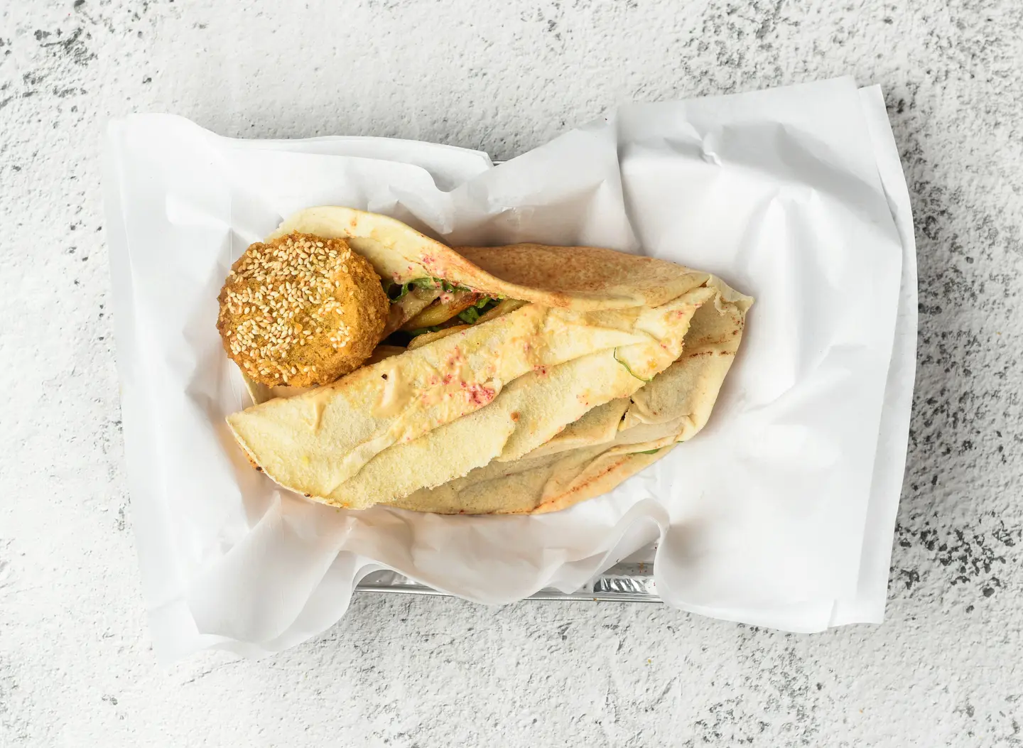 Regular Falafel Sandwich