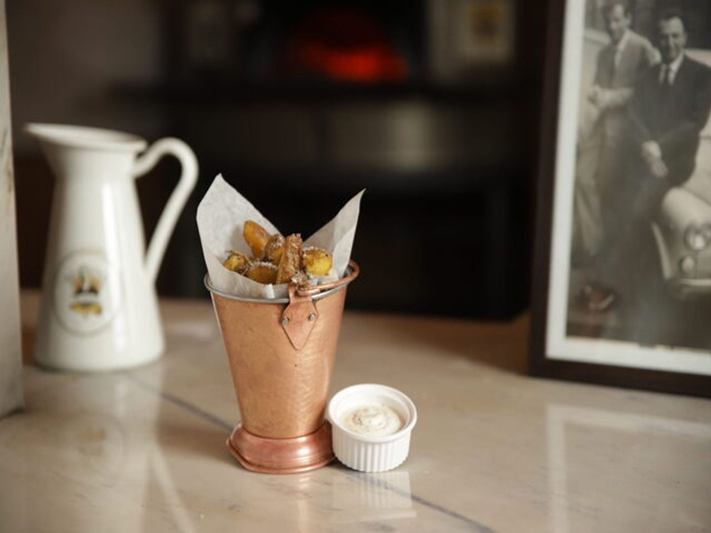 Triple Cooked Truffle Potatoes
