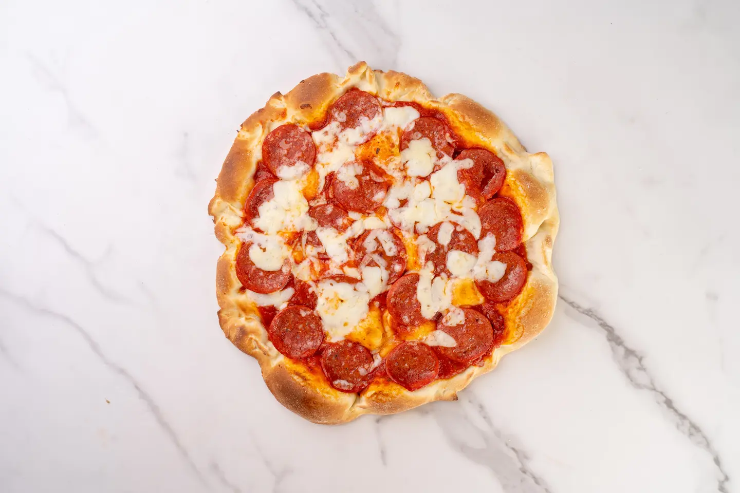 Pepperoni With Cheese And Sauce