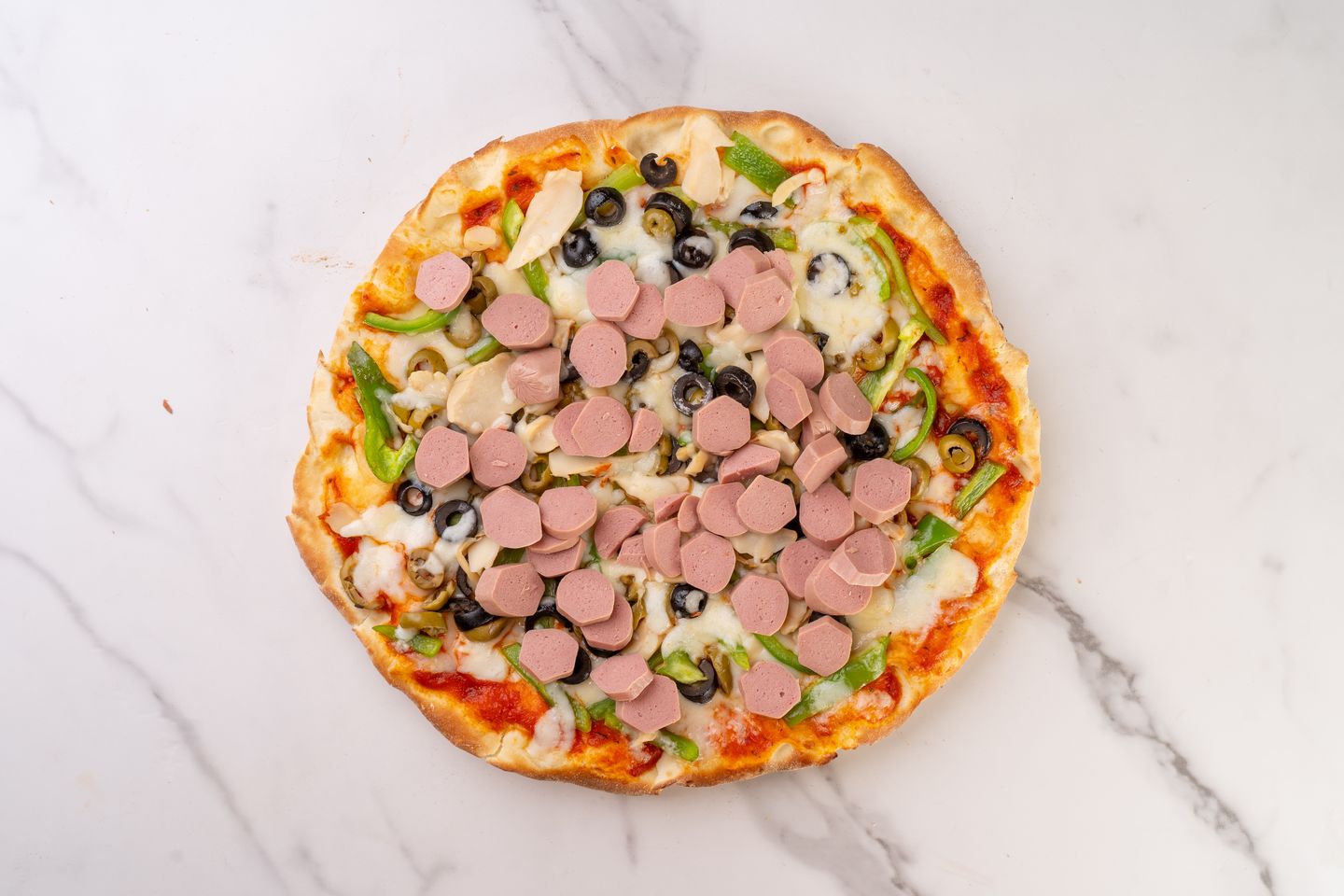 Hot Dog Pizza